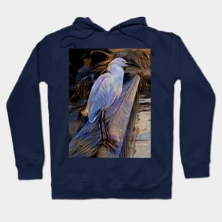 Great White Heron. Hoodie